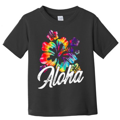 Hawaii Hawaiian Aloha Beaches Hibiscus Flowers Toddler T-Shirt