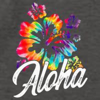 Hawaii Hawaiian Aloha Beaches Hibiscus Flowers Vector Backpack