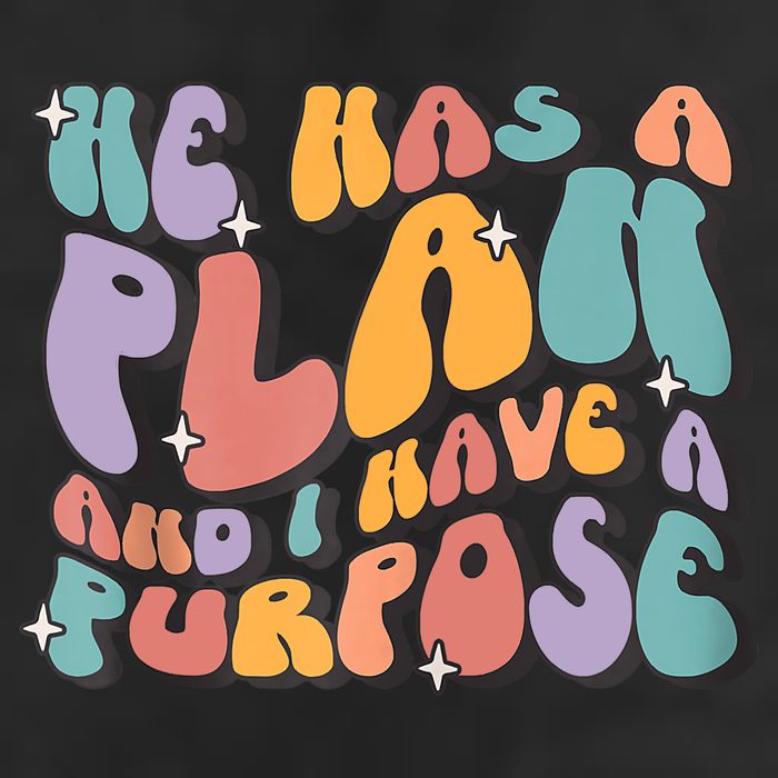 He Has A Plan And I Have A Purpose Christian Men Women Cool Comfort Performance Bucket Hat