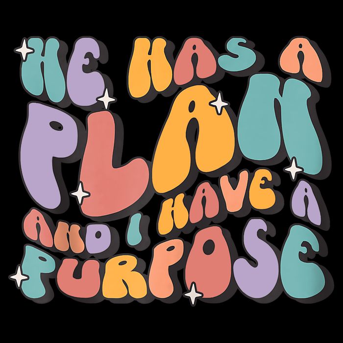 He Has A Plan And I Have A Purpose Christian Men Women Apron