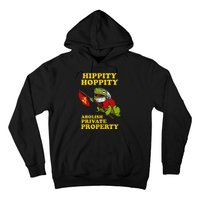 Hippity Hoppity Abolish Private Property Frog Meme Hoodie