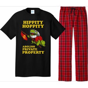 Hippity Hoppity Abolish Private Property Frog Meme Pajama Set