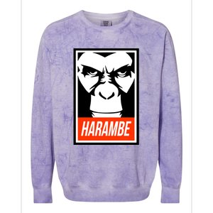 Harambe Colorblast Crewneck Sweatshirt