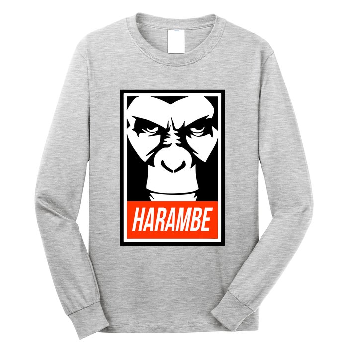 Harambe Long Sleeve Shirt