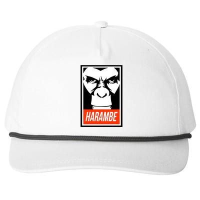 Harambe Snapback Five-Panel Rope Hat