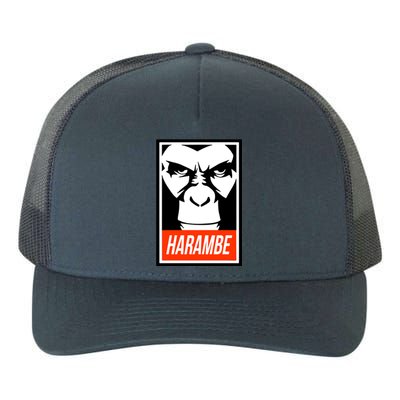 Harambe Yupoong Adult 5-Panel Trucker Hat