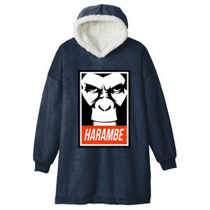 Harambe Hooded Wearable Blanket