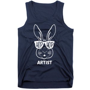 Hip Hop Artist Bunny Rabbit Graphic Funny Pun Easter Tank Top