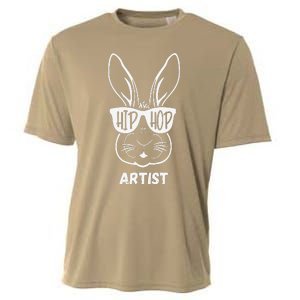 Hip Hop Artist Bunny Rabbit Graphic Funny Pun Easter Cooling Performance Crew T-Shirt