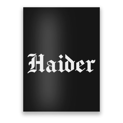 Haider Poster