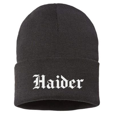 Haider Sustainable Knit Beanie