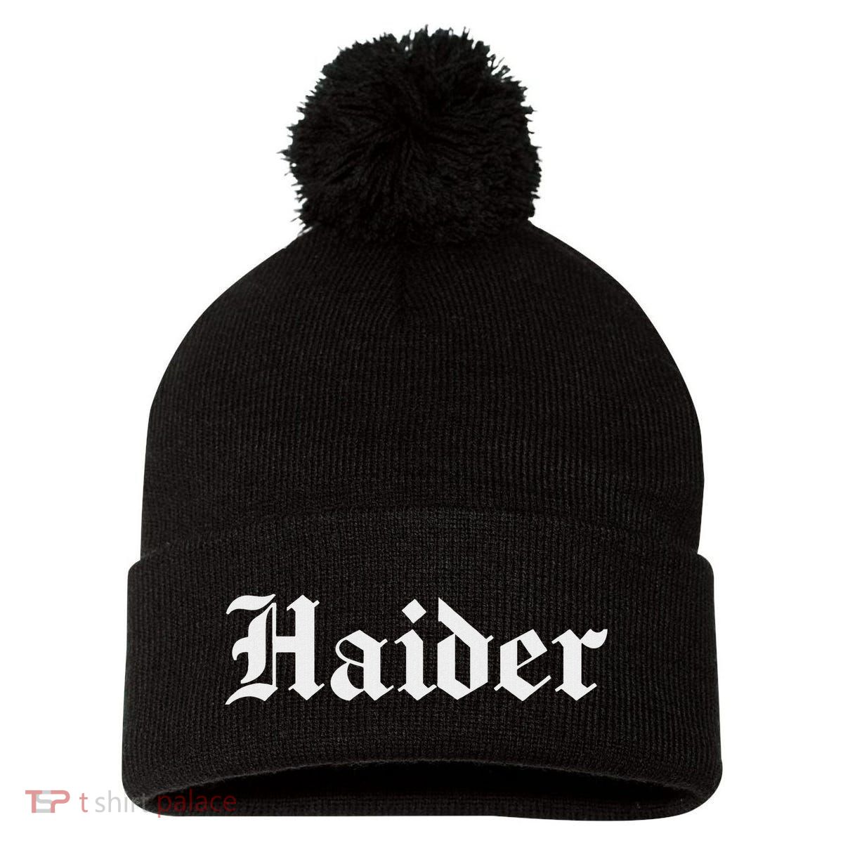 Haider Pom Pom 12in Knit Beanie