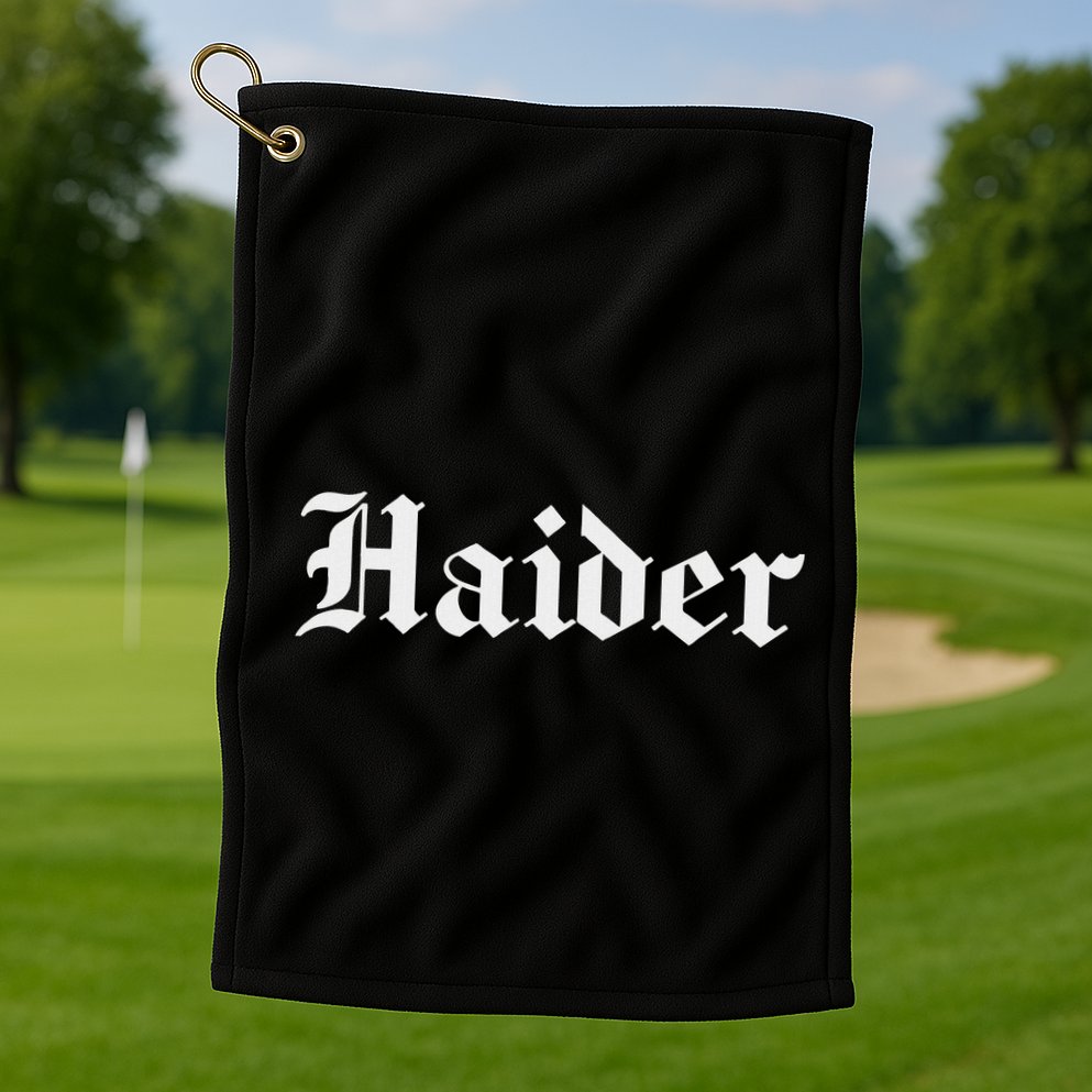 Haider Golf Towel
