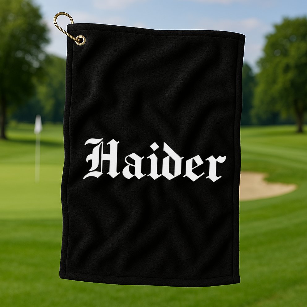 Haider Golf Towel