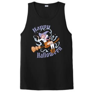 Happy Halloween Anime Witch Girl PosiCharge Competitor Tank