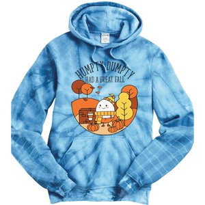 H.U.M.P.T.Y Had A Great Fall Funny Autumn Joke Thankgving Tie Dye Hoodie