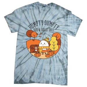 H.U.M.P.T.Y Had A Great Fall Funny Autumn Joke Thankgving Tie-Dye T-Shirt