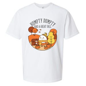 H.U.M.P.T.Y Had A Great Fall Funny Autumn Joke Thankgving Sueded Cloud Jersey T-Shirt