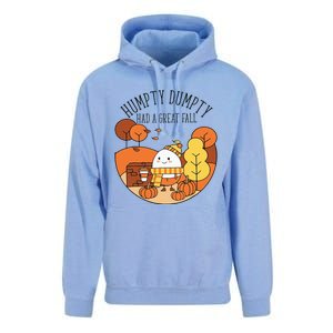 H.U.M.P.T.Y Had A Great Fall Funny Autumn Joke Thankgving Unisex Surf Hoodie