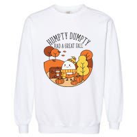 H.U.M.P.T.Y Had A Great Fall Funny Autumn Joke Thankgving Garment-Dyed Sweatshirt