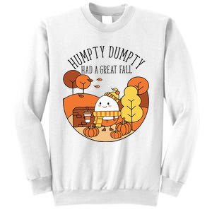 H.U.M.P.T.Y Had A Great Fall Funny Autumn Joke Thankgving Sweatshirt