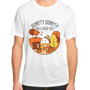 H.U.M.P.T.Y Had A Great Fall Funny Autumn Joke Thankgving Adult ChromaSoft Performance T-Shirt