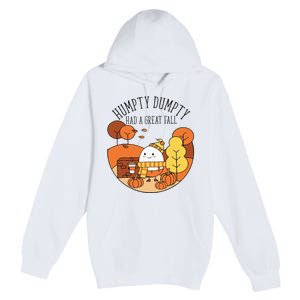 H.U.M.P.T.Y Had A Great Fall Funny Autumn Joke Thankgving Premium Pullover Hoodie