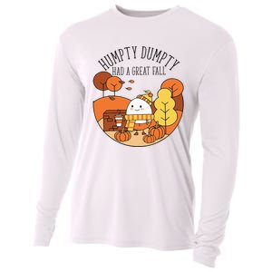 H.U.M.P.T.Y Had A Great Fall Funny Autumn Joke Thankgving Cooling Performance Long Sleeve Crew