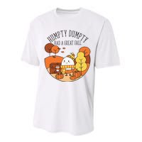 H.U.M.P.T.Y Had A Great Fall Funny Autumn Joke Thankgving Performance Sprint T-Shirt