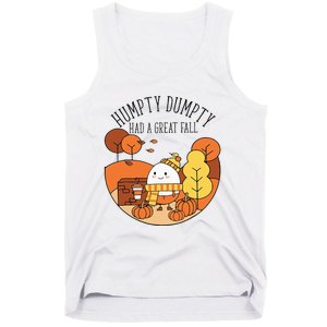 H.U.M.P.T.Y Had A Great Fall Funny Autumn Joke Thankgving Tank Top