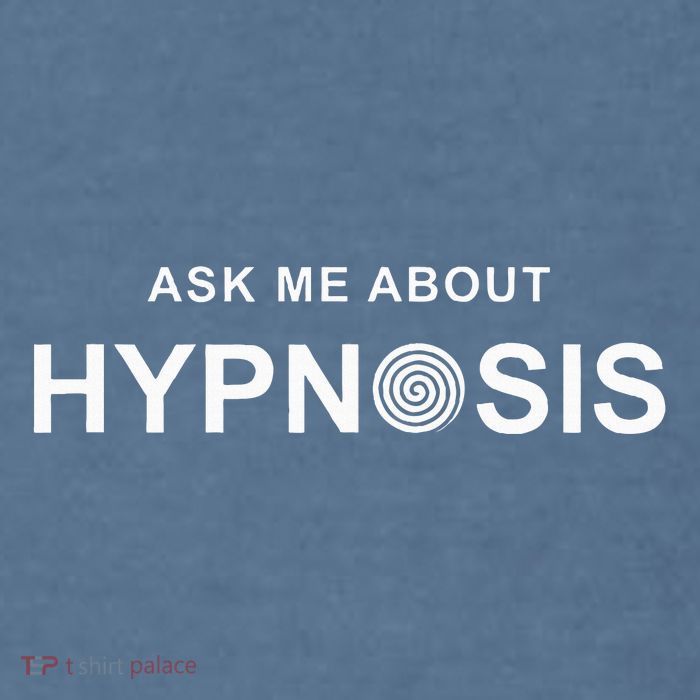 Hypnosis Hypnotist Ask Me About Hypnosis Hypnotic Apparel Garment-Dyed Sweatshirt