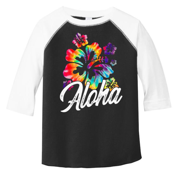 Hawaii Hawaiian Aloha Beaches Hibiscus Flowers Toddler Fine Jersey T-Shirt