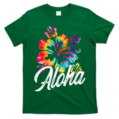 Hawaii Hawaiian Aloha Beaches Hibiscus Flowers T-Shirt