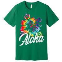 Hawaii Hawaiian Aloha Beaches Hibiscus Flowers Premium T-Shirt