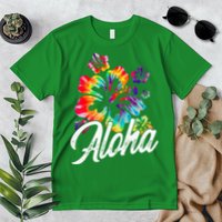 Hawaii Hawaiian Aloha Beaches Hibiscus Flowers Premium T-Shirt