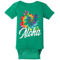 Hawaii Hawaiian Aloha Beaches Hibiscus Flowers Baby Bodysuit