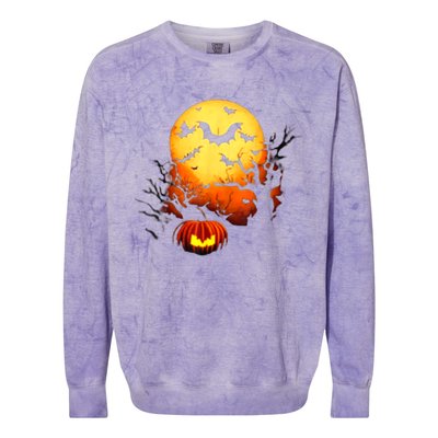 Halloween Colorblast Crewneck Sweatshirt