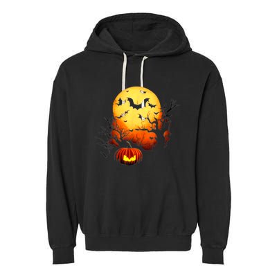 Halloween Garment-Dyed Fleece Hoodie