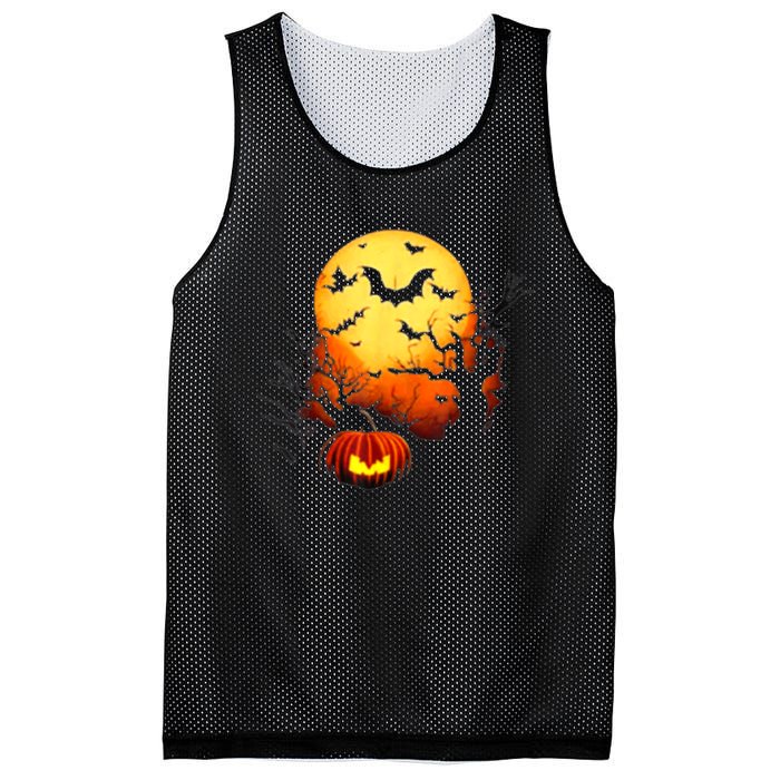 Halloween Mesh Reversible Basketball Jersey Tank