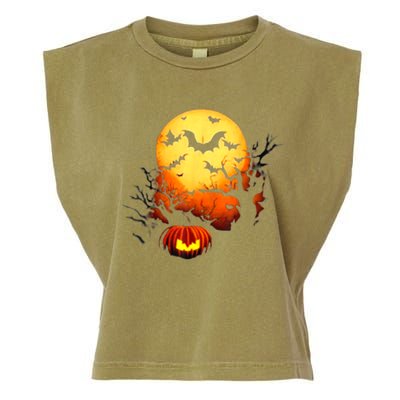 Halloween Garment-Dyed Women's Muscle Tee