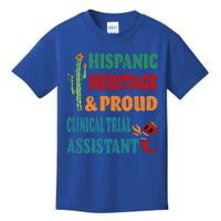 Hispanic Heritage And Proud Clinical Trial Assistant Gift Kids T-Shirt