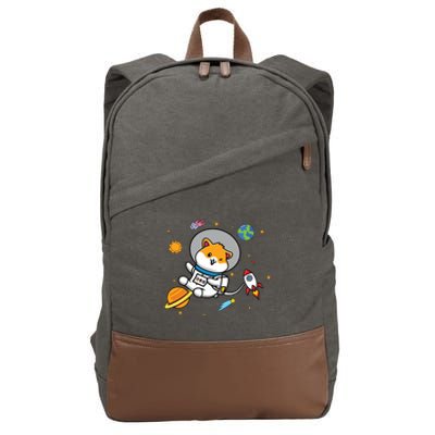 Hamster Cotton Canvas Backpack