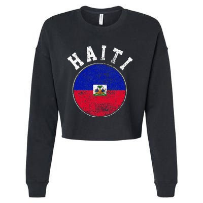 Haiti Cropped Pullover Crew