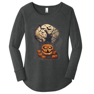 Halloween Women's Perfect Tri Tunic Long Sleeve Shirt