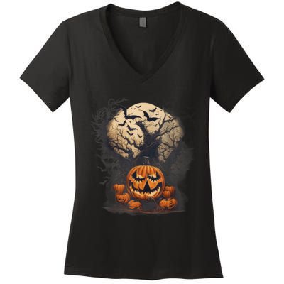 Halloween Women's V-Neck T-Shirt