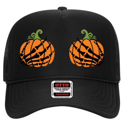 Halloween High Crown Mesh Back Trucker Hat