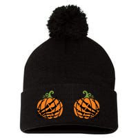 Halloween Pom Pom 12in Knit Beanie