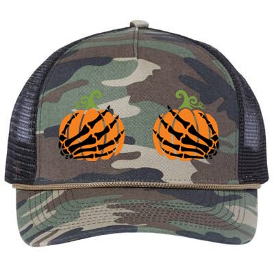 Halloween Retro Rope Trucker Hat Cap