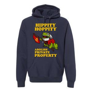 Hippity Hoppity Abolish Private Property Premium Hoodie