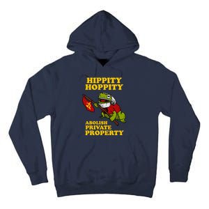 Hippity Hoppity Abolish Private Property Tall Hoodie